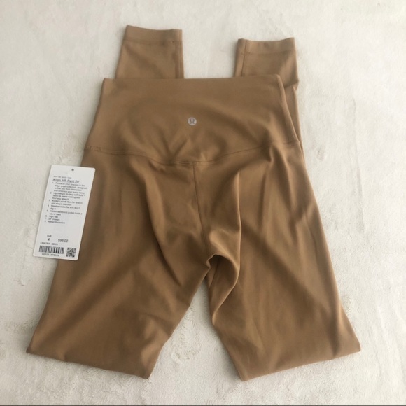 Lululemon Saddle brown Align 28” leggings size 4 - Picture 4 of 9